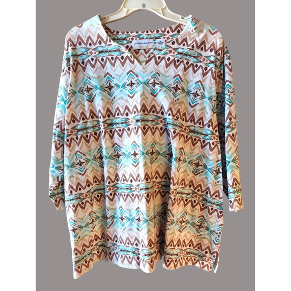 Womens Plus Size 2XL Bundle 2-Blouses & 1-Dress Pant Work Attire Business Q02 L - Picture 3 of 8